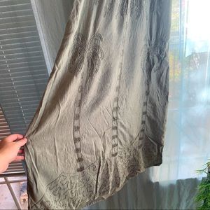 Vintage 90s embroidered summer dress